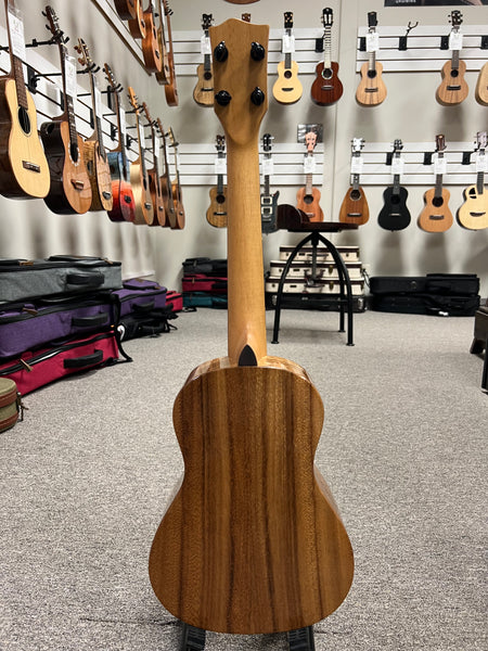 Oli L1-TA Solid Acacia Tenor Ukulele w/Case
