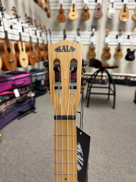 KALA KA-BMB-B Solid Bamboo Baritone Ukulele