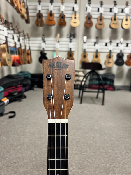 KALA KA-SCAC-T-CE Solid Cedar Top Acacia Tenor Electric Cutaway Ukulele