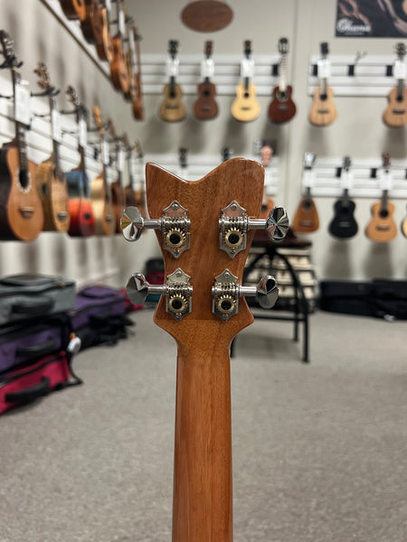 Makaio MET-10E Ebony Electric Tenor Ukulele w/Case