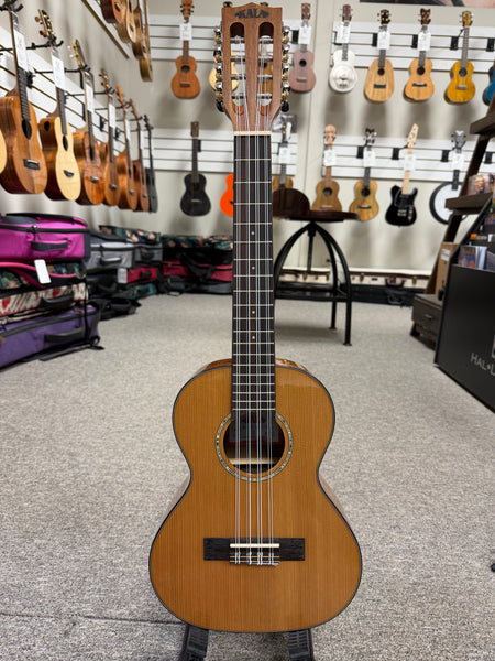 KALA KA-SCAC-T8 Solid Cedar Top Acacia 8 String Tenor Ukulele