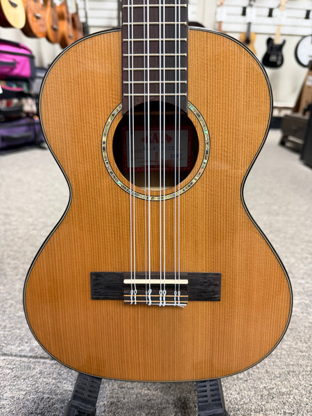 KALA KA-SCAC-T8 Solid Cedar Top Acacia 8 String Tenor Ukulele