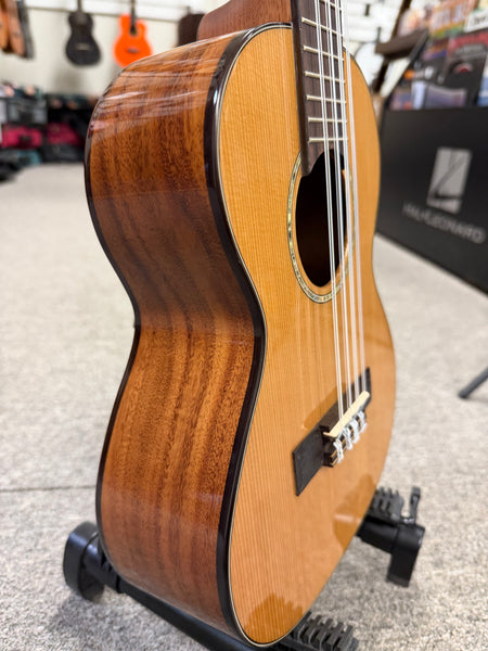 KALA KA-SCAC-T8 Solid Cedar Top Acacia 8 String Tenor Ukulele