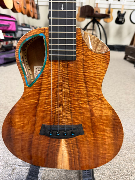 Kanile'a 2022 Platinum Super Tenor Ukulele w/Case - Pre Loved - Limited Edition