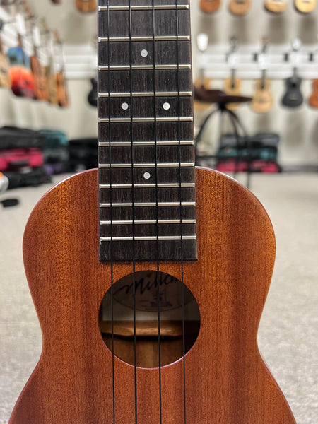 Millar TM-210L Solid Mahogany Soprano Long Neck Ukulele