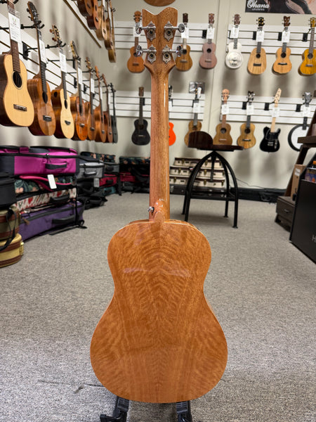 Makaio MSMB-10 Spalted Mango String Baritone Ukulele w/Case