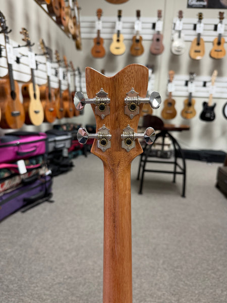 Makaio MSMB-10 Spalted Mango String Baritone Ukulele w/Case
