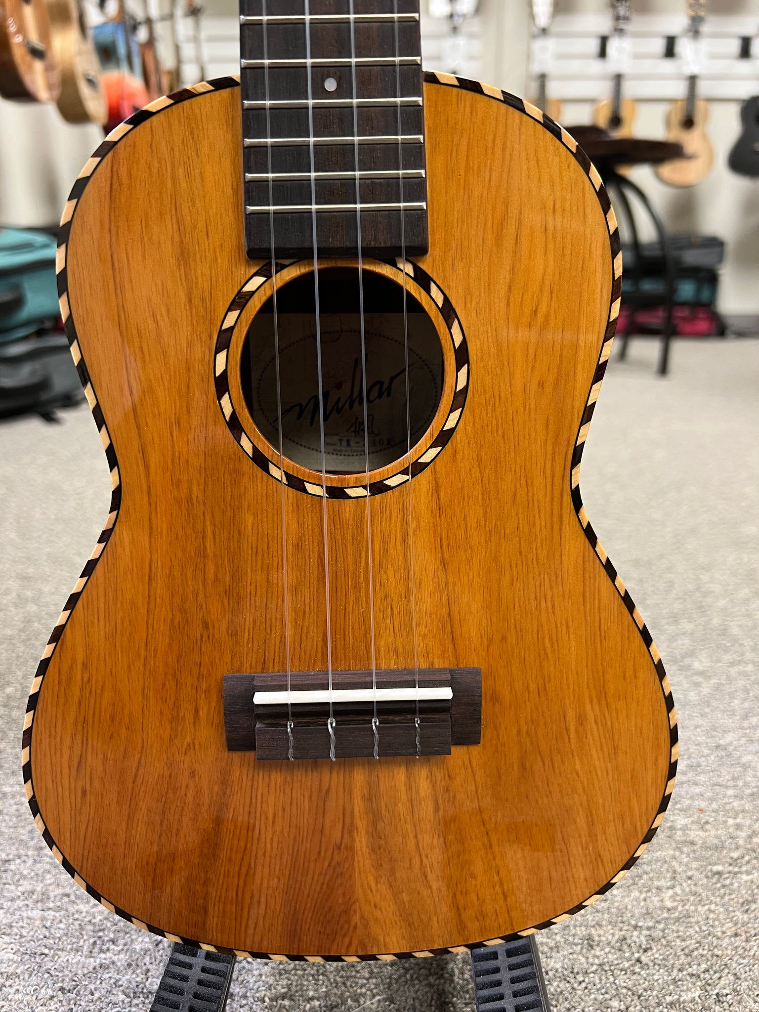 Millar TK-240W Solid Cypress/Rosewood Concert Ukulele