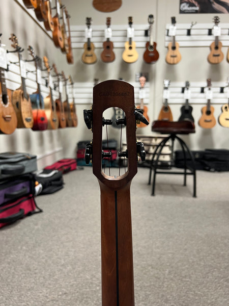 Flight Peter Moss Electric Tenor Ukulele w/Case -Black Moonburst