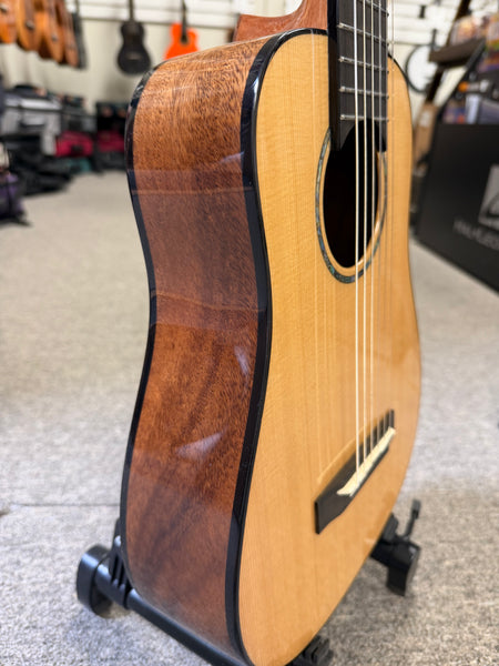 Romero Creations Daniel Ho 6 String Solid Spruce/Phoenix Dreadnought Nylon String Baritone Ukulele/Guitar w/Case - RC-DH6D-SP