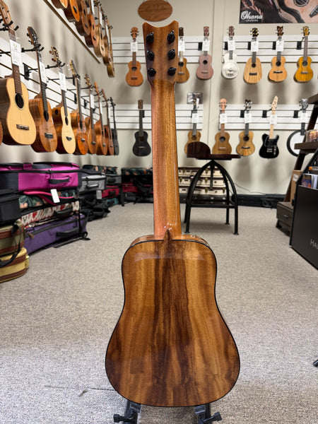 Romero Creations Daniel Ho 6 String Solid Spruce/Phoenix Dreadnought Nylon String Baritone Ukulele/Guitar w/Case - RC-DH6D-SP