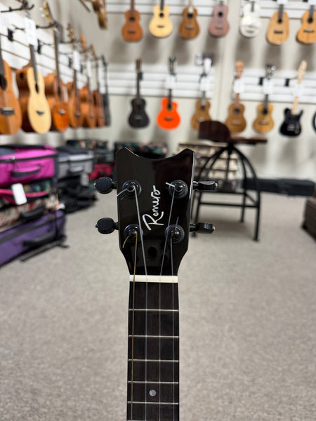 Romero Creations Solid Spalted Mango Concert Ukulele w/Case #1 - Large Body