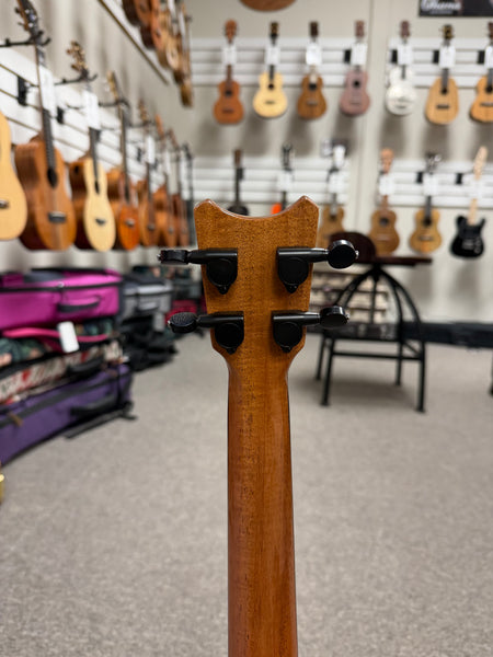 Romero Creations Solid Spalted Mango Concert Ukulele w/Case #1 - Large Body