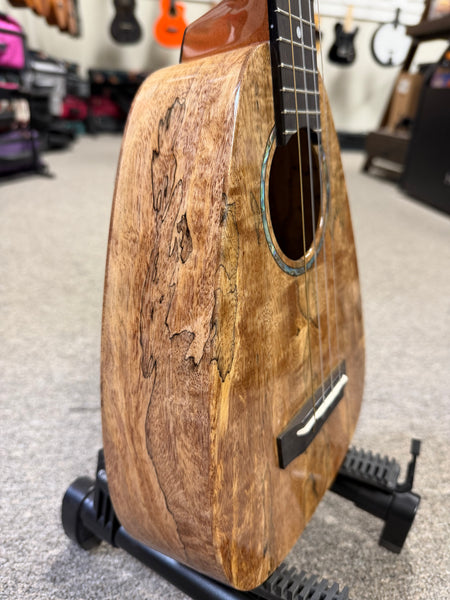 Romero Creations Solid Spalted Mango STC Ukulele w/Case - Soprano, Tenor, Concert - RC-STC-MG