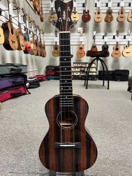 Makaio MEC-10 Ebony Concert Ukulele w/Case