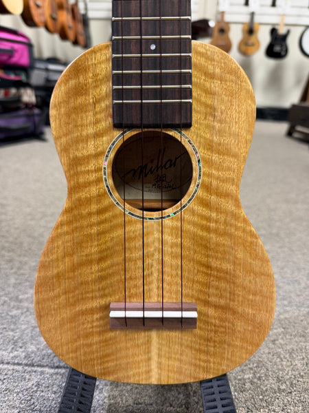 Millar MG-210L Solid Mango Soprano Long Neck Ukulele