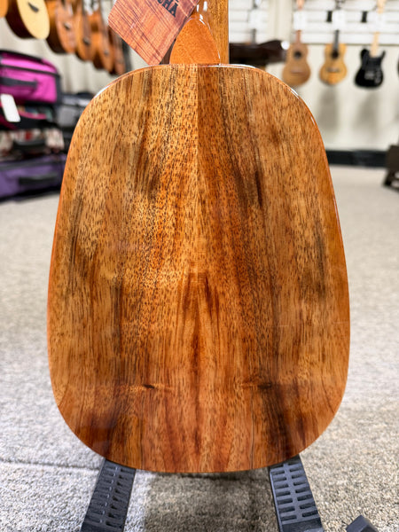 KoAloha KSM-01 Solid Koa Pineapple Soprano Ukulele w/Case #1 - Made in Hawaii