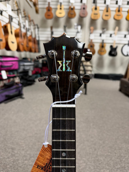 KoAloha KSM-01 Solid Koa Pineapple Soprano Ukulele w/Case #2 - Made in Hawaii