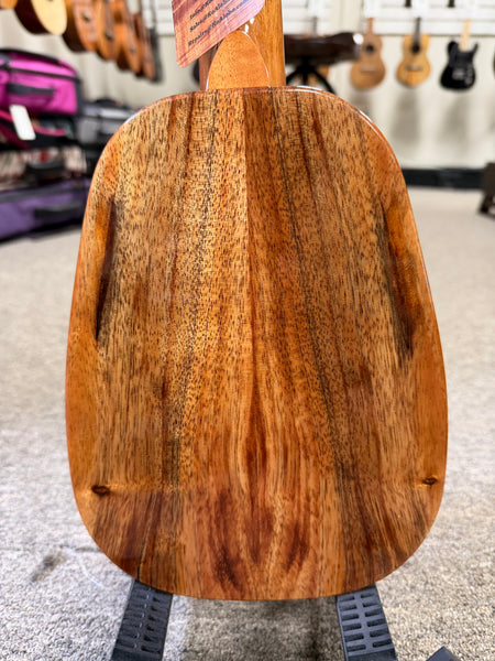 KoAloha KSM-01 Solid Koa Pineapple Soprano Ukulele w/Case #2 - Made in Hawaii