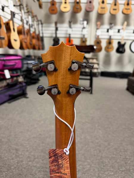 KoAloha KSM-01 Solid Koa Pineapple Soprano Ukulele w/Case #2 - Made in Hawaii