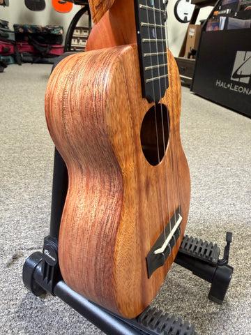 KoAloha KSM-10 Solid Koa Pikake Soprano Ukulele w/Case #1 - Made