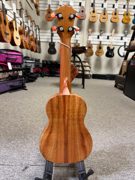 KoAloha KSM-10 Solid Koa Pikake Soprano Ukulele w/Case #1 - Made in Hawaii