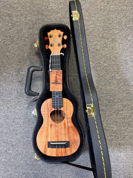 KoAloha KSM-10 Solid Koa Pikake Soprano Ukulele w/Case #1 - Made in Hawaii
