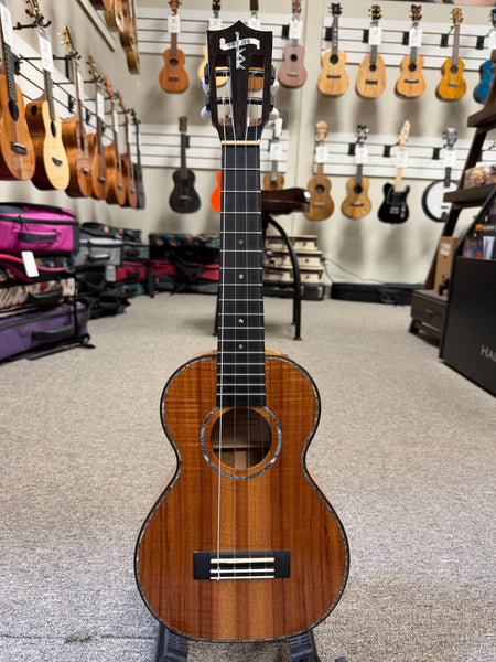 Kamaka HF-2 D2i Solid Koa Concert Ukulele w/Slotted Headstock and Case - Pre Loved - 100th Anniversary