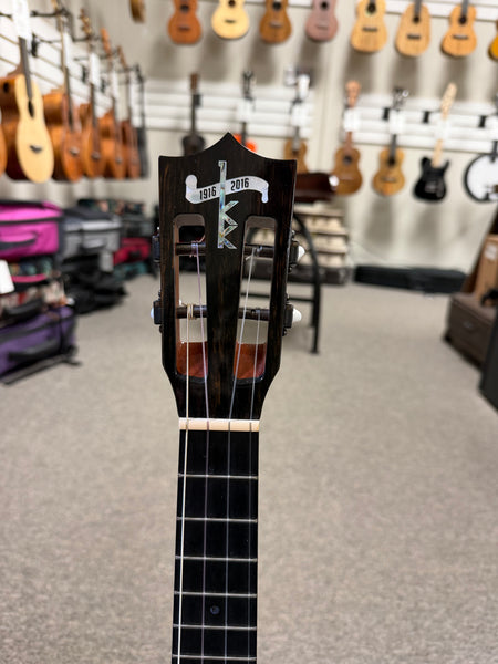 Kamaka HF-2 D2i Solid Koa Concert Ukulele w/Slotted Headstock and Case - Pre Loved - 100th Anniversary