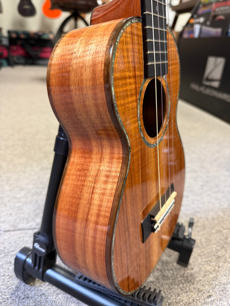 Kamaka HF-2 D2i Solid Koa Concert Ukulele w/Slotted Headstock and Case - Pre Loved - 100th Anniversary