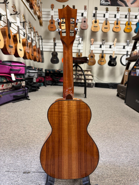 Kamaka HF-2 D2i Solid Koa Concert Ukulele w/Slotted Headstock and Case - Pre Loved - 100th Anniversary