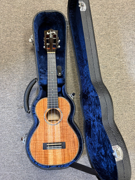 Kamaka HF-2 D2i Solid Koa Concert Ukulele w/Slotted Headstock and Case - Pre Loved - 100th Anniversary