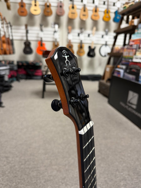 aNueNue UC-200 Concert Ukulele w/Case - Moon Bird Series -  Solid Spruce/Solid Rosewood