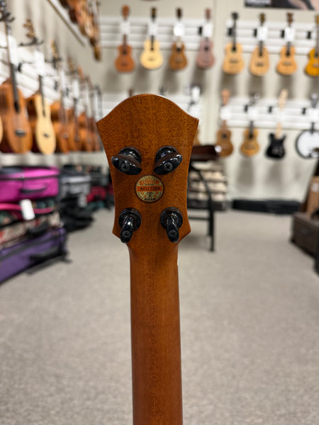 aNueNue UC-200 Concert Ukulele w/Case - Moon Bird Series -  Solid Spruce/Solid Rosewood