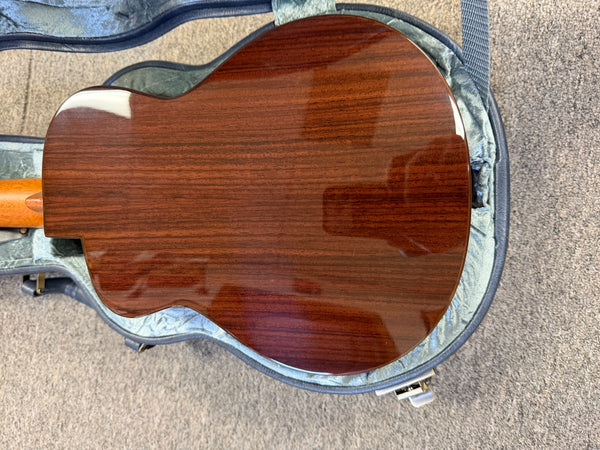 aNueNue UC-200 Concert Ukulele w/Case - Moon Bird Series -  Solid Spruce/Solid Rosewood