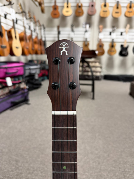 aNueNue UC-110 Solid Mahogany Bird Concert Ukulele w/Case