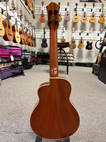 aNueNue UC-110 Solid Mahogany Bird Concert Ukulele w/Case