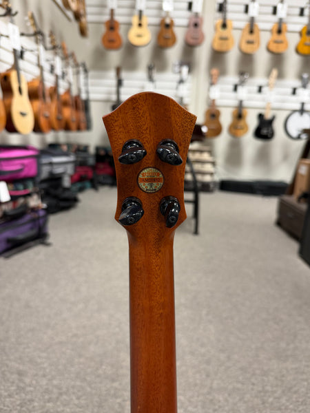aNueNue UC-110 Solid Mahogany Bird Concert Ukulele w/Case
