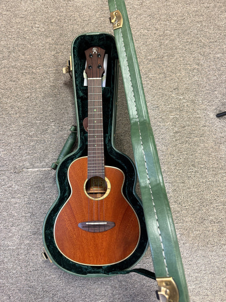 aNueNue UC-110 Solid Mahogany Bird Concert Ukulele w/Case