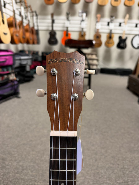 Islander by Kanile'a AS-4 Flamed Acacia Soprano Ukulele