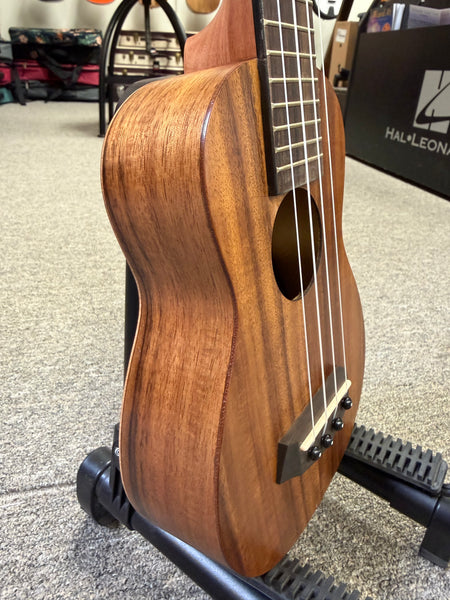 Islander by Kanile'a AS-4 Flamed Acacia Soprano Ukulele