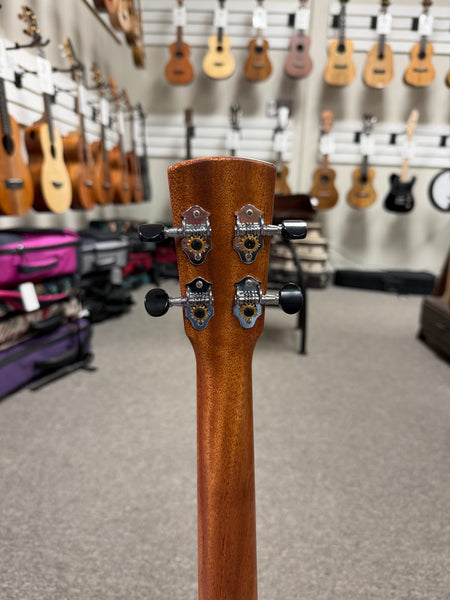 KALA Revelator Nautilus Sinker Redwood Electric Tenor Ukulele w/Case - Made In The U.S.A.