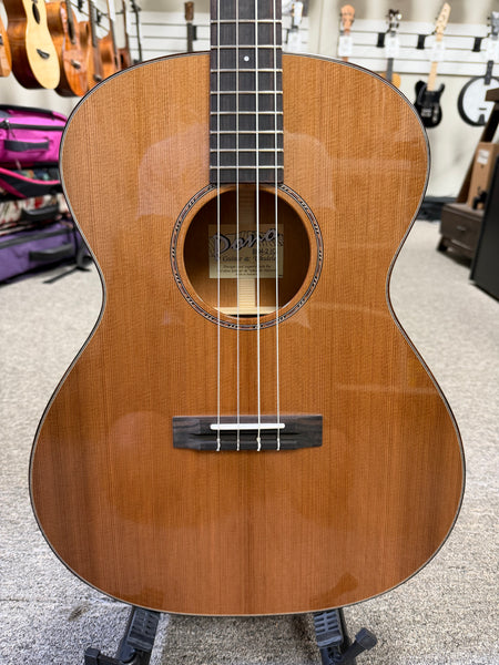 Pono BN4-2 Solid Cedar/Mahogany Large Body Baritone Nui Ukulele w/Case
