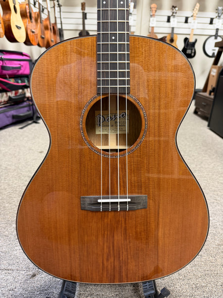 Pono BN4-1 Solid Cedar/Acacia Large Body Baritone Nui Ukulele w/Case