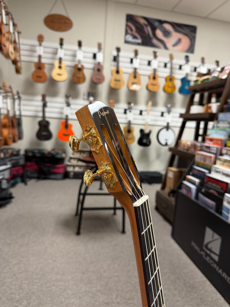 Pono BN4-1 Solid Cedar/Acacia Large Body Baritone Nui Ukulele w/Case