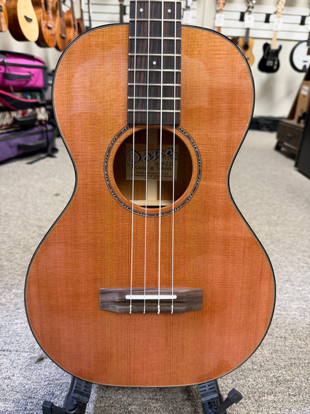 PONO ULN4-2 Nylon String Baritone Ukulele w/Case - Solid Cedar/Solid Mahogany