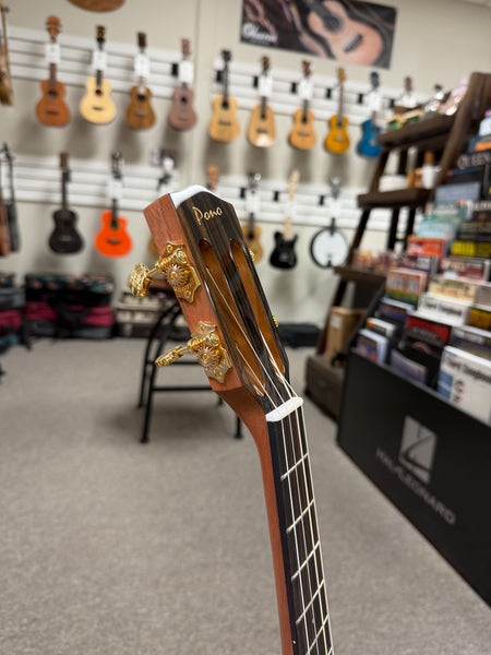 PONO ULN4-2 Nylon String Baritone Ukulele w/Case - Solid Cedar/Solid Mahogany