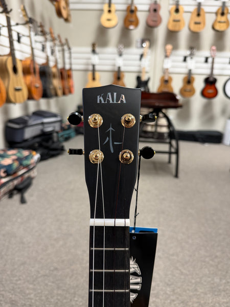 KALA KA-WCW-MYR-T Solid Myrtle/Walnut Tenor Ukulele w/Case - West Coast Woods