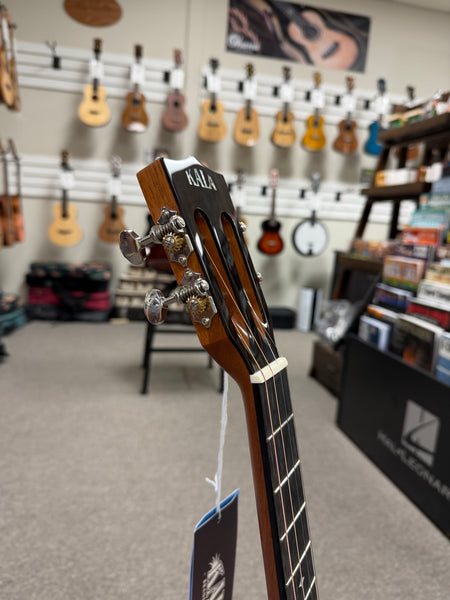 KALA KA-WP-MNG-GB-E Wypoint Solid Mango Grand Baritone Steel String Electric Ukulele w/Case