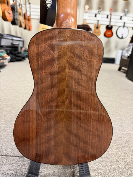KALA KA-WCW-BMP-C Solid Birdseye Maple/Walnut Concert Ukulele w/Case - West Coast Woods